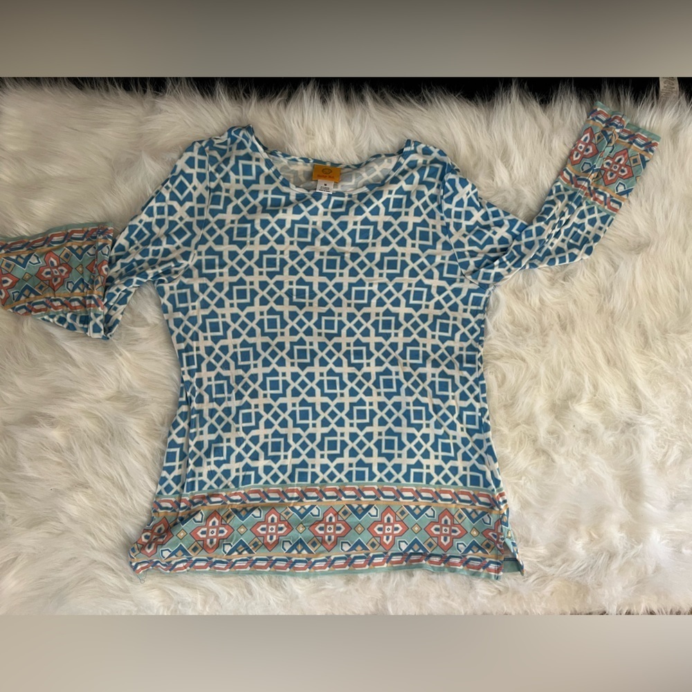 Ruby Rd. Loose fitting top, M - Picture 2 of 7